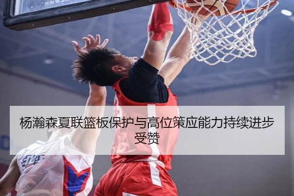杨瀚森夏联篮板保护与高位策应能力持续进步受赞